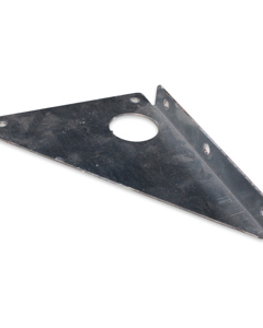 Gusset plate on post Step V13